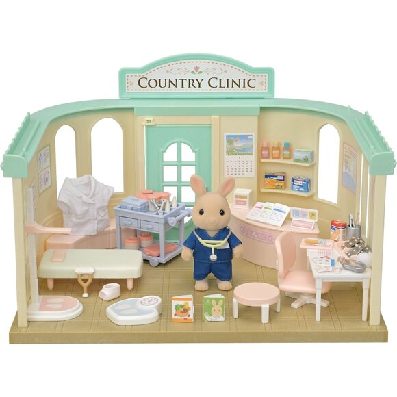 Calico Critters Country Doctor Gift Set, Dollhouse Playset with Figure and - Picture 1 of 1